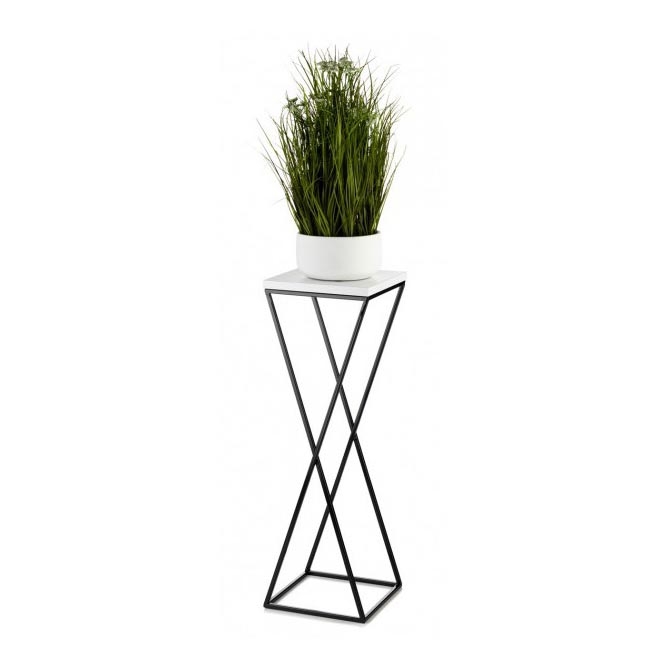 Lillealus LOFT 70x24 cm must/valge