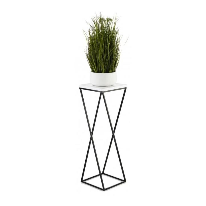 Lillealus LOFT 70x24 cm must/valge