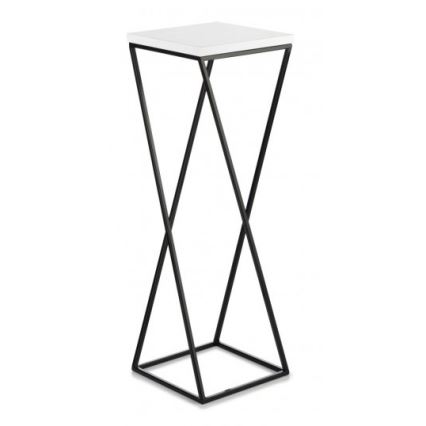 Lillealus LOFT 70x24 cm must/valge