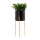 Lillealus NILA 28x11 cm must/kuldne