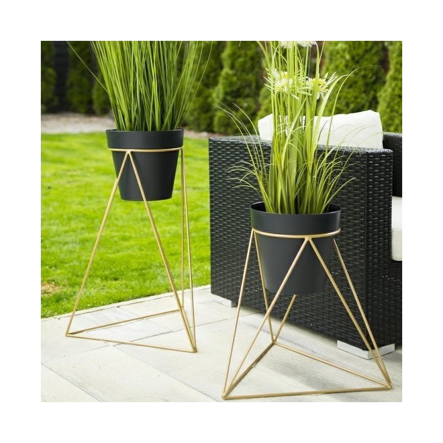 Lillealus TRIANGL 40x45 cm kuldne