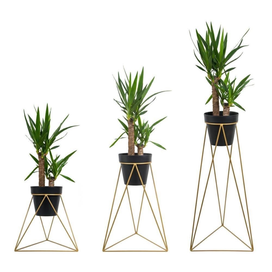 Lillealus TRIANGL 40x45 cm kuldne