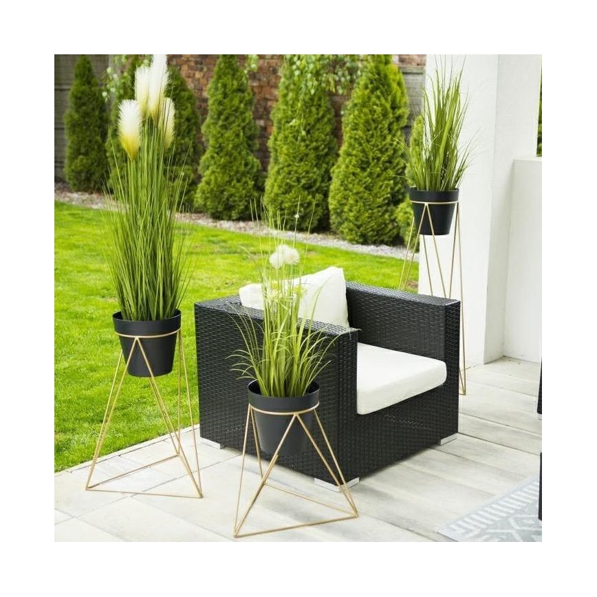Lillealus TRIANGL 90x50 cm kuldne