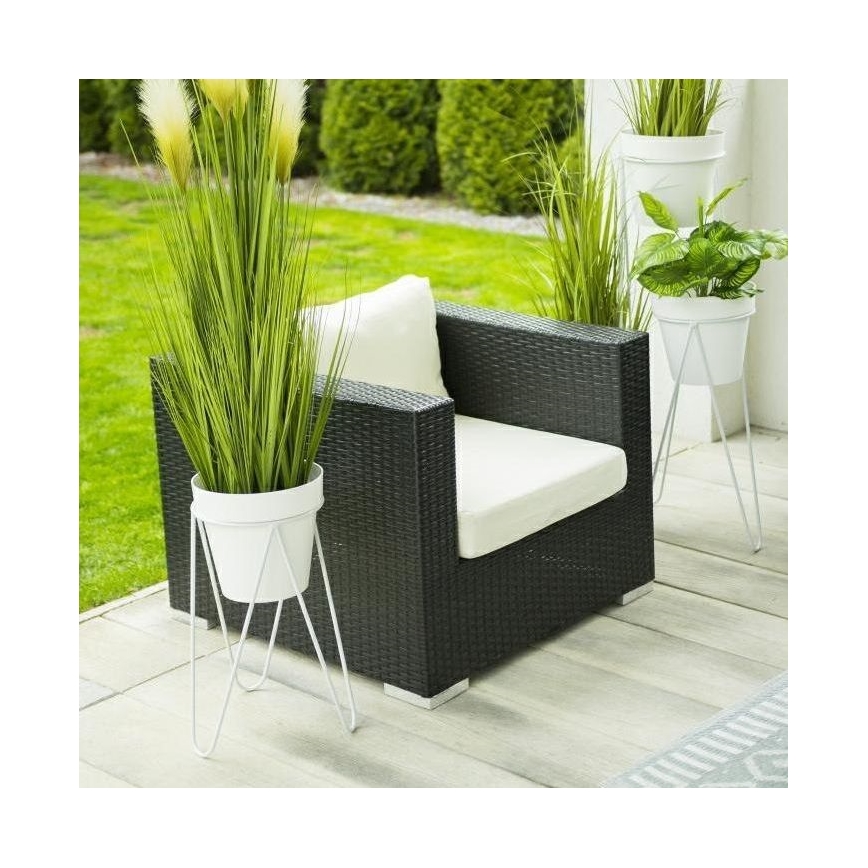 Lillepoti alus LOFT 50x30 cm valge