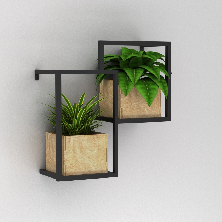 Lillepott seinale 38x35,5 cm