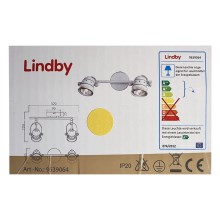 Lindby - Kohtvalgusti LEONOR 2xGU10/5W/230V