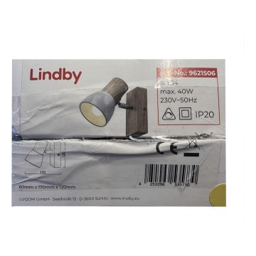 Lindby - Kohtvalgusti seinale THORIN 1xE14/40W/230V