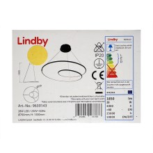 Lindby - LED Hämardatav lühter LUCY LED/28W/230V