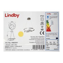 Lindby - LED Hämardatav lühter SMART VERIO LED/27W/230V 3000/4000/6000K + pult