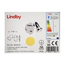 Lindby - LED Kohtvalgusti seinale ARMINIUS 1xGU10/5W/230V