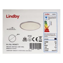 Lindby - LED Laevalgusti LEONTA LED/20W/230V