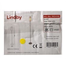 Lindby - LED RGB Hämardatav põrandalamp FELICE 1xE27/10W/230V Wi-Fi