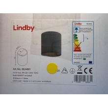 Lindby - LED Seinavalgusti EDVIN 1xG9/3W/230V betoon