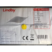 Lindby - LED Seinavalgusti SALKA 2xLED/2W/230V