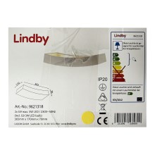 Lindby - LED Seinavalgusti TIARA 2xG9/3W/230V