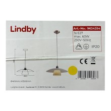 Lindby - Lühter DOLORES 1xE27/60W/230V