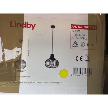 Lindby - Lühter FRANCES 1xE27/60W/230V