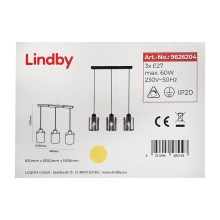 Lindby - Lühter KOURTNEY 3xE27/60W/230V