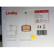 Lindby - Lühter NICA 1xE27/60W/230V