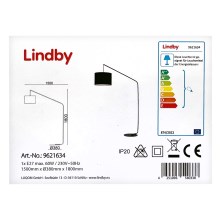 Lindby - Põrandalamp VISKAN 1xE27/60W/230V