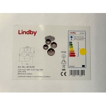 Lindby - Ripplühter ROBYN 2xE27/40W/230V + 2xE27/25W/230V
