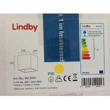 Lindby - Seinavalgusti JAYEDN 1xG9/40W/230V kips