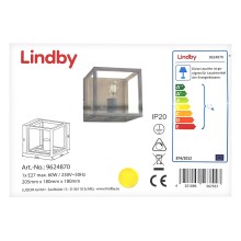 Lindby - Seinavalgusti MERON 1xE27/60W/230V