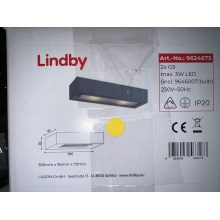 Lindby - Seinavalgusti NELLIE 2xG9/5W/230V