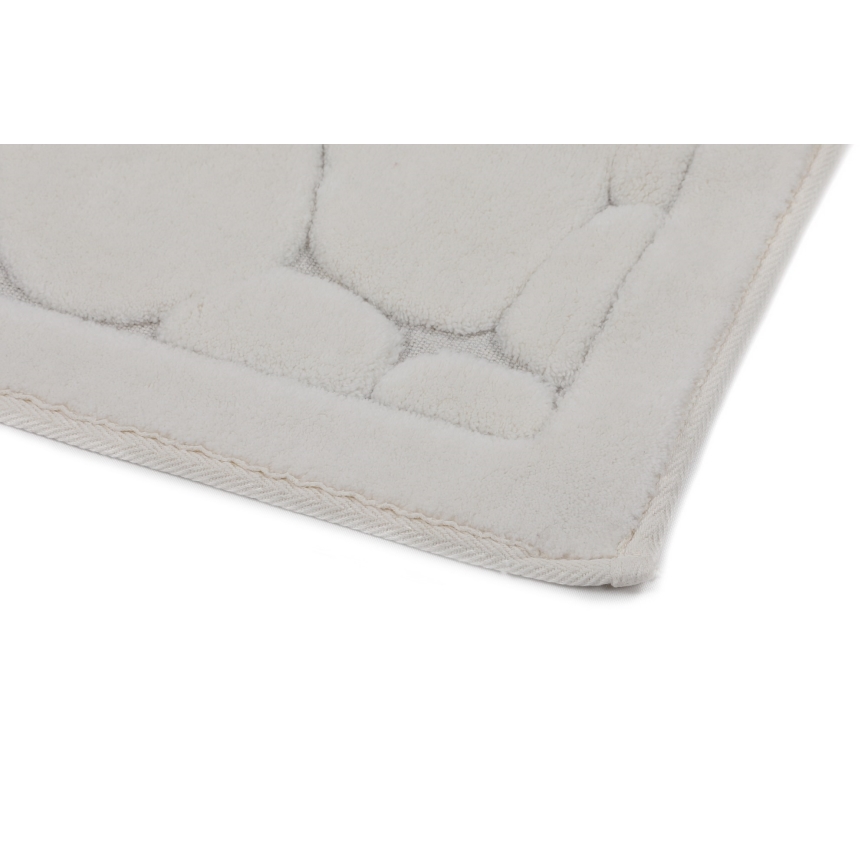 LINO 2-osaline vannitoamattide komplekt 60 × 100 cm, kreemjas