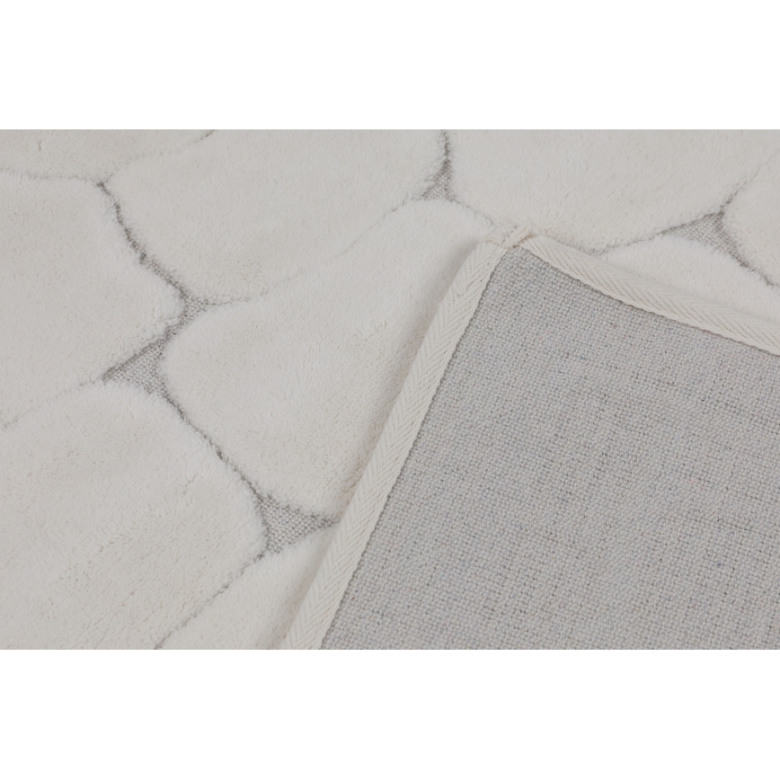 LINO 2-osaline vannitoamattide komplekt 60 × 100 cm, kreemjas