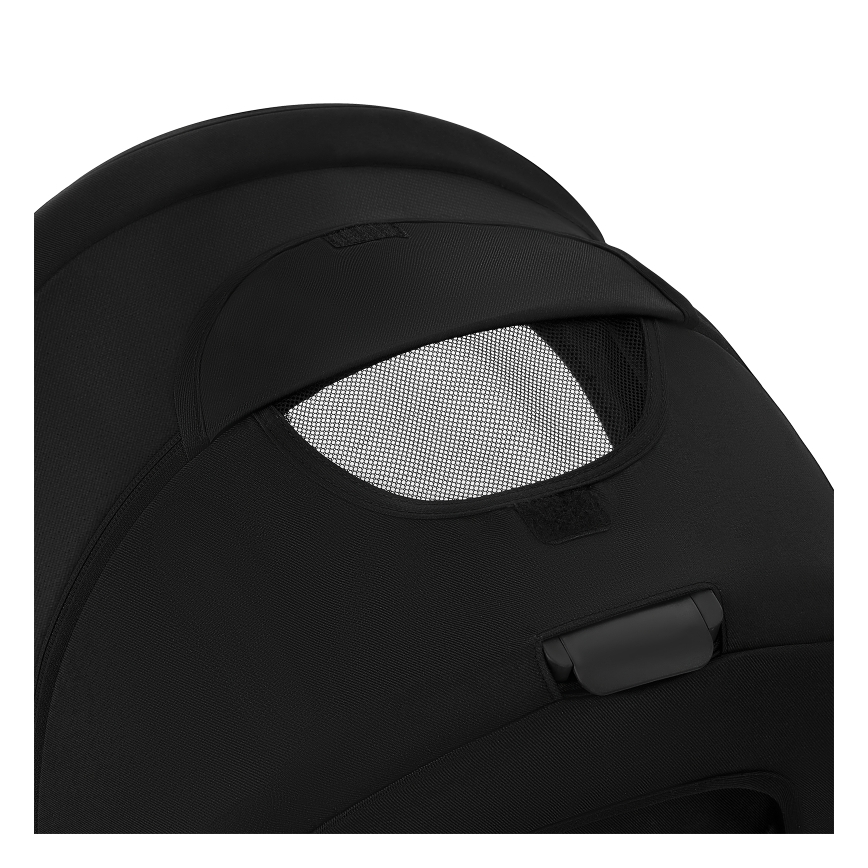 Lionelo - 2-ühes kombineeritud jalutuskäru MERIL Black Onyx