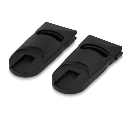 Lionelo - 2-ühes kombineeritud jalutuskäru MERIL Black Onyx