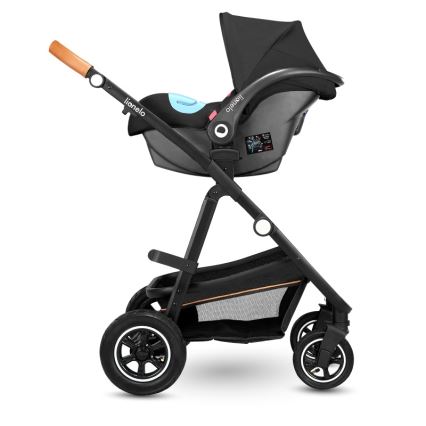 Lionelo - 2-ühes kombineeritud vanker AMBER Grey Graphite