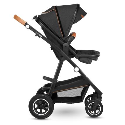Lionelo - 2-ühes kombineeritud vanker AMBER Grey Graphite