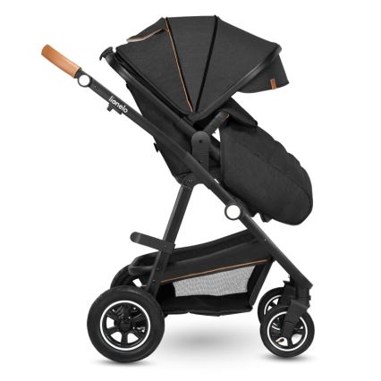 Lionelo - 2-ühes kombineeritud vanker AMBER Grey Graphite