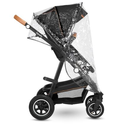 Lionelo - 2-ühes kombineeritud vanker AMBER Grey Graphite