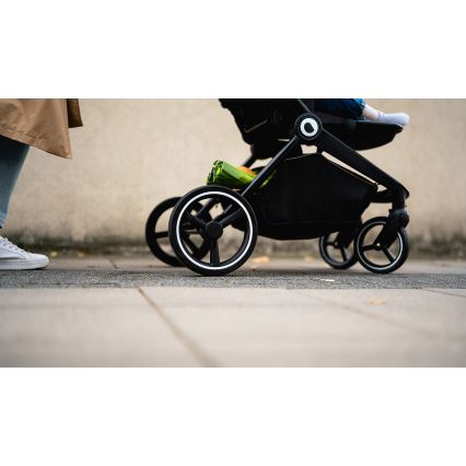 Lionelo - 2-ühes kombineeritud vanker MIKA, tumesinine