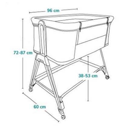 Lionelo - 2-ühes lastevoodi LUNA beež
