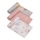 Lionelo - 3 bambusest mähkmeid BAMBOO SET 70x70 cm Leaf