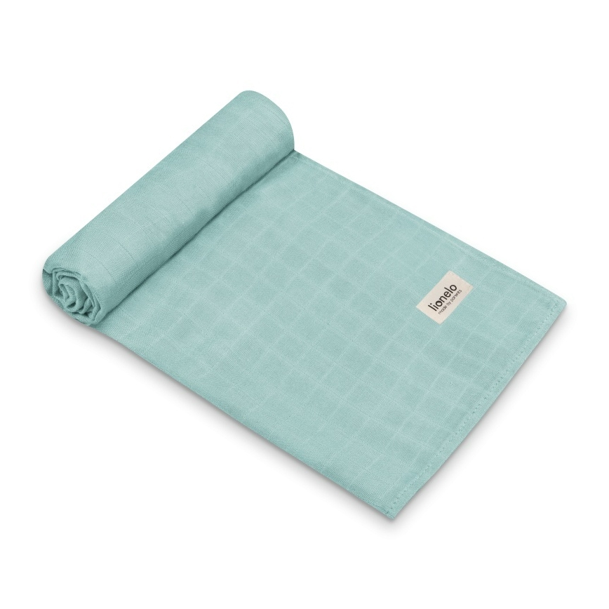 Lionelo - 3-osaline bambusest mähkimislappide komplekt BAMBOO SET 70x70 cm Dot
