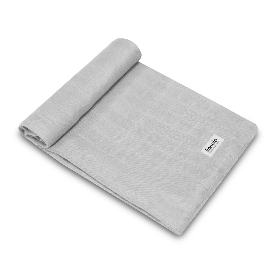 Lionelo - 3-osaline bambusest mähkimislappide komplekt BAMBOO SET 70x70 cm Rainbow