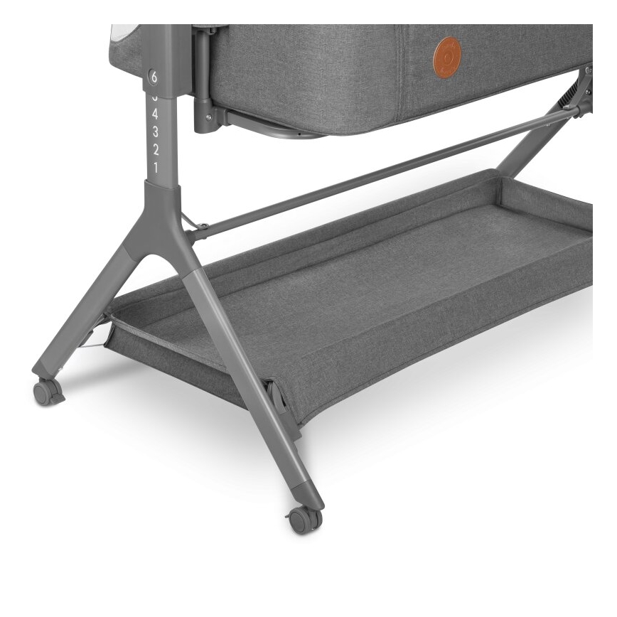 Lionelo - 3-ühes beebivoodi LEONIE PLUS, hall