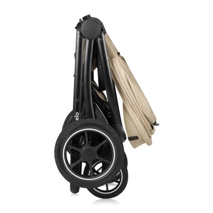 Lionelo - 3-ühes kombineeritud jalutuskäru MERIL, beež liivatoon