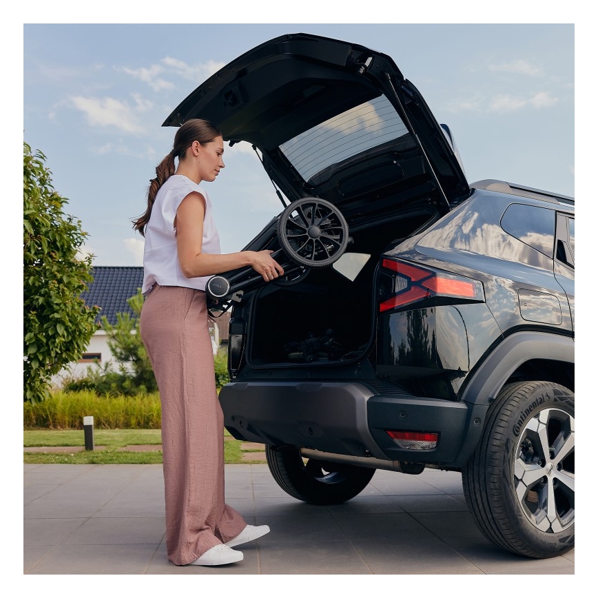 Lionelo - 3-ühes kombineeritud jalutuskäru MIKA PLUS oliiviroheline