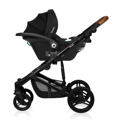 Lionelo - 3-ühes kombineeritud käru MARI TOUR Black Onyx