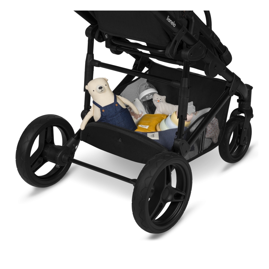 Lionelo - 3-ühes kombineeritud käru MARI TOUR Black Onyx