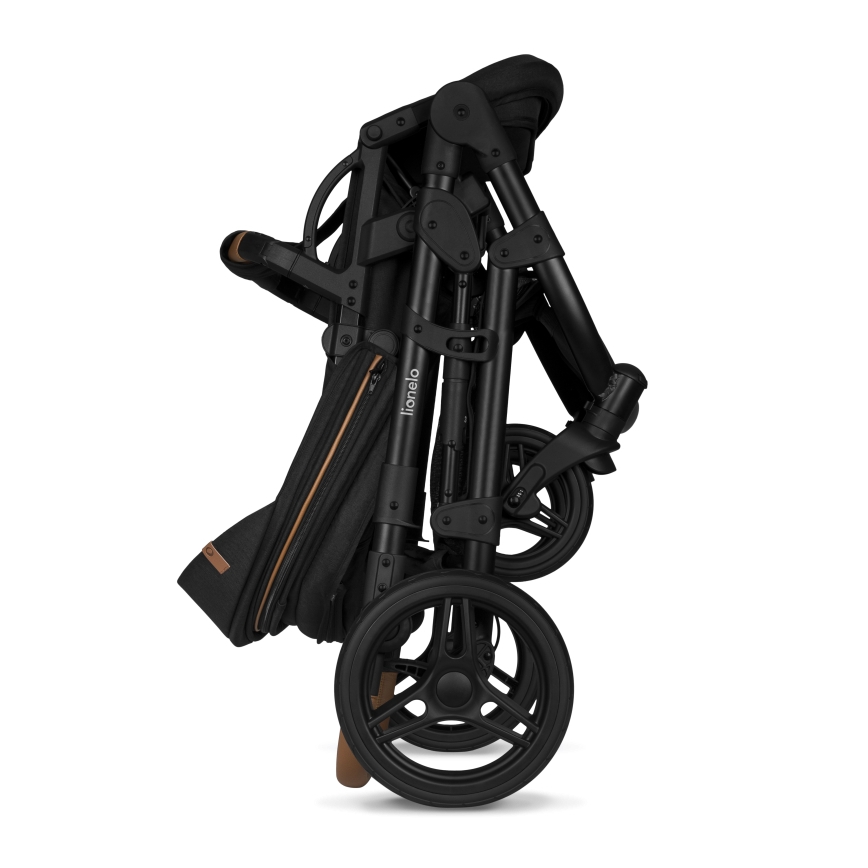 Lionelo - 3-ühes kombineeritud käru MARI TOUR Black Onyx