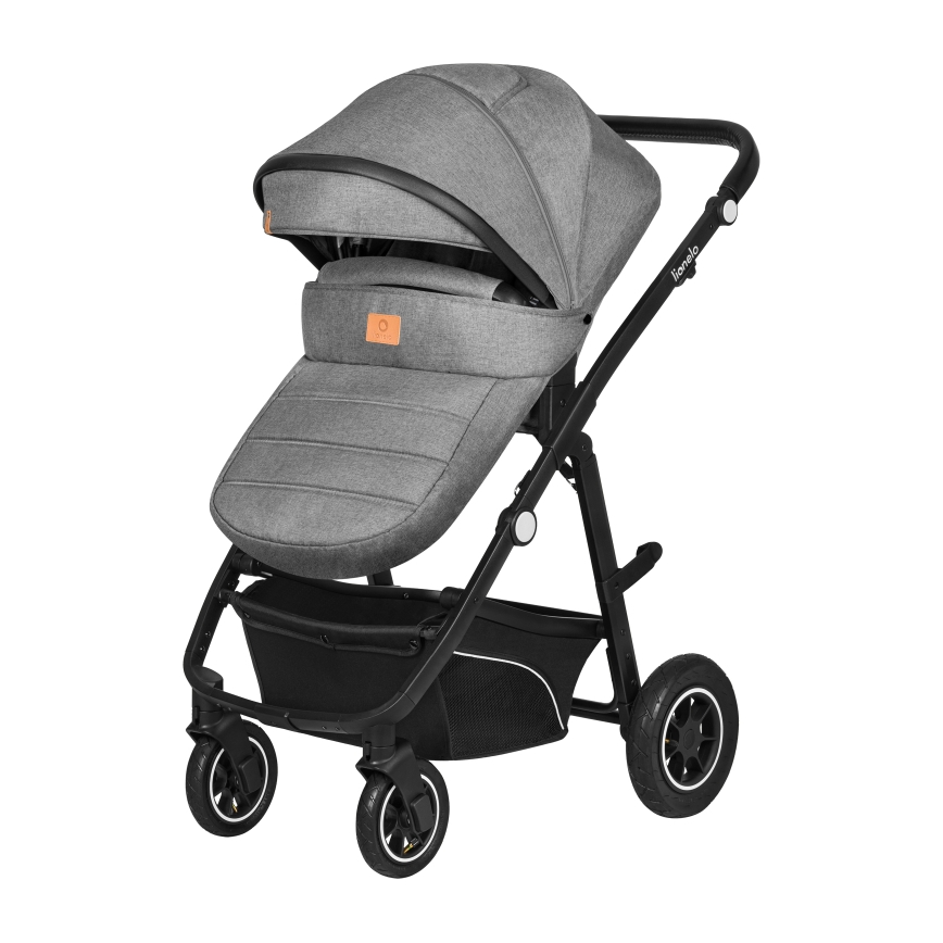 Lionelo - 3-ühes kombineeritud vanker BIANKA Grey Stone