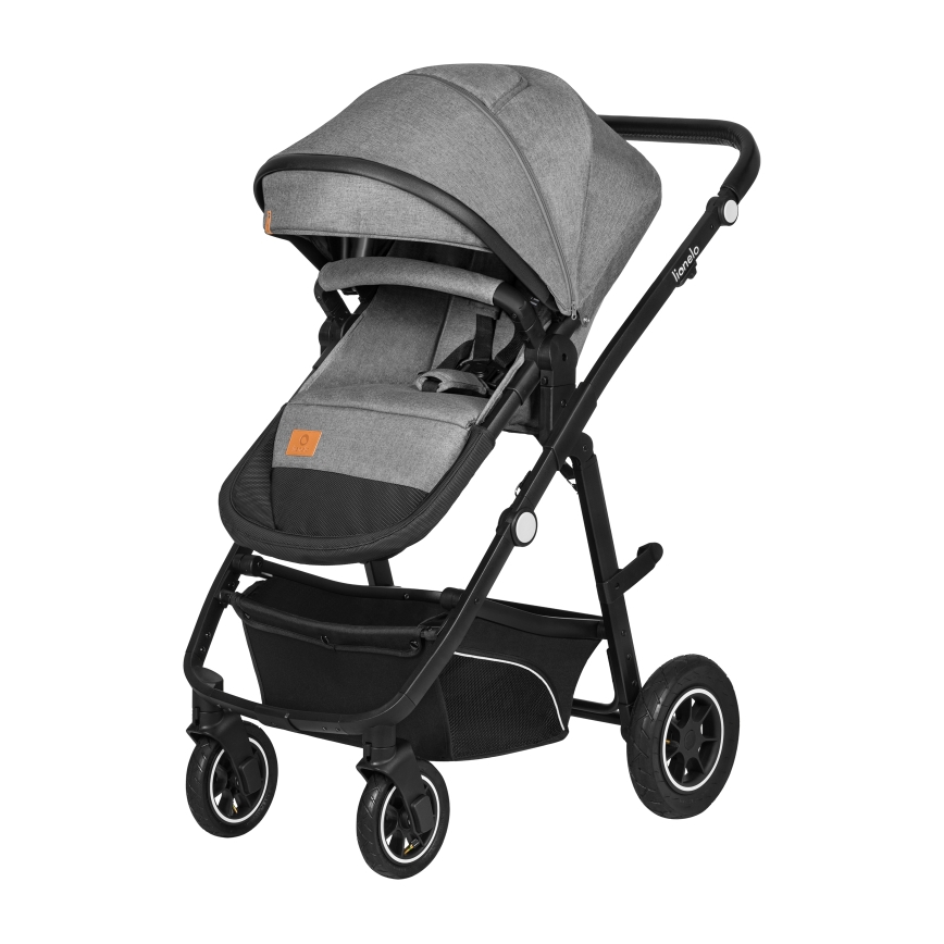 Lionelo - 3-ühes kombineeritud vanker BIANKA Grey Stone