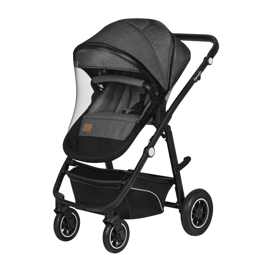 Lionelo - 3-ühes kombineeritud vanker BIANKA Grey Stone